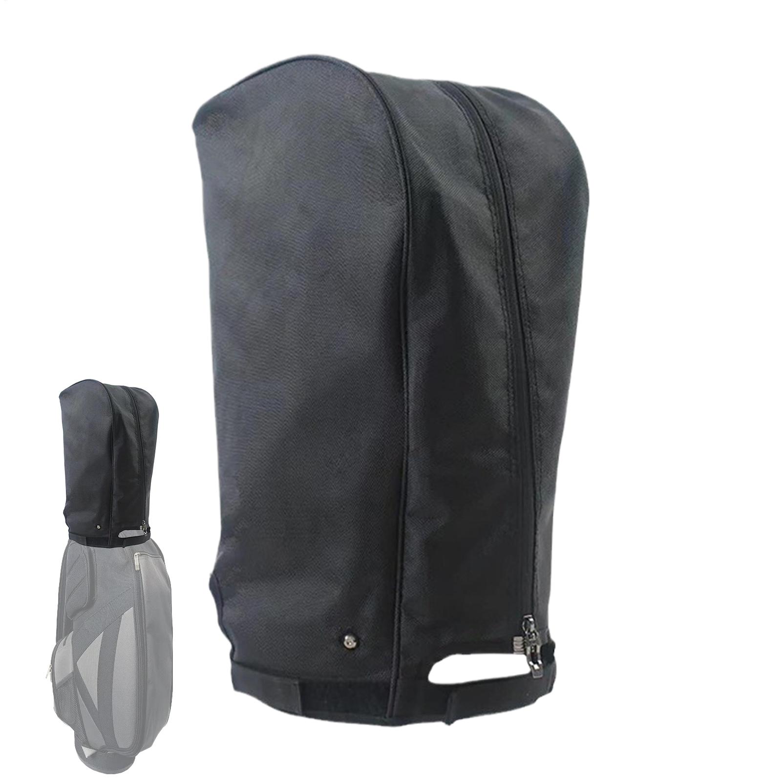 Golf Equipment Bag - 防塵ゴルフバッグカバーフード、防水レインフード、ゴルフバッグカバー用レインカバー、軽量ポータブルクラブプロテクター（ジッパー付き）