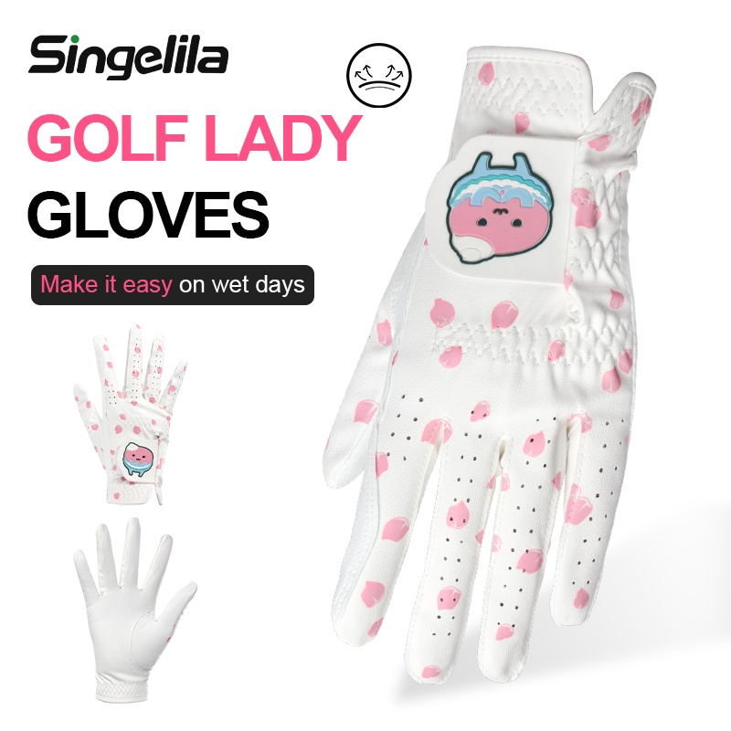 女性の耐摩耗性マイクロファイバーゴルフグローブ、韓国と日本、 - Golf Equipment Japan のレビューと価格