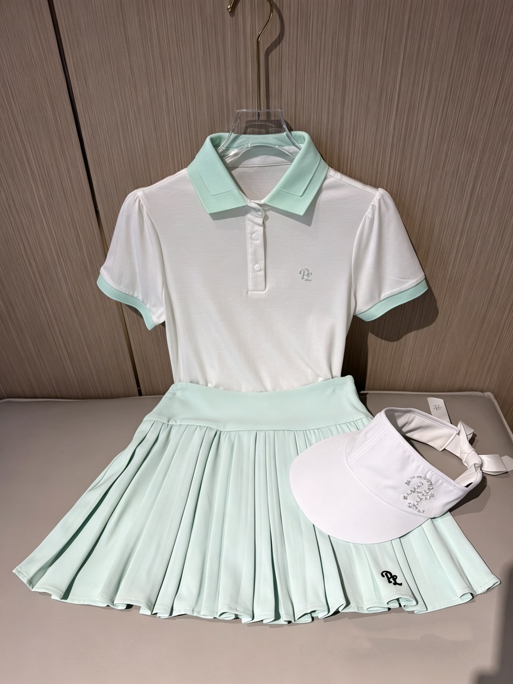PL ゴルフダブルカラーポロシャツ女性用半袖弾性トップス通気 - Golf Equipment For Women のレビューと価格