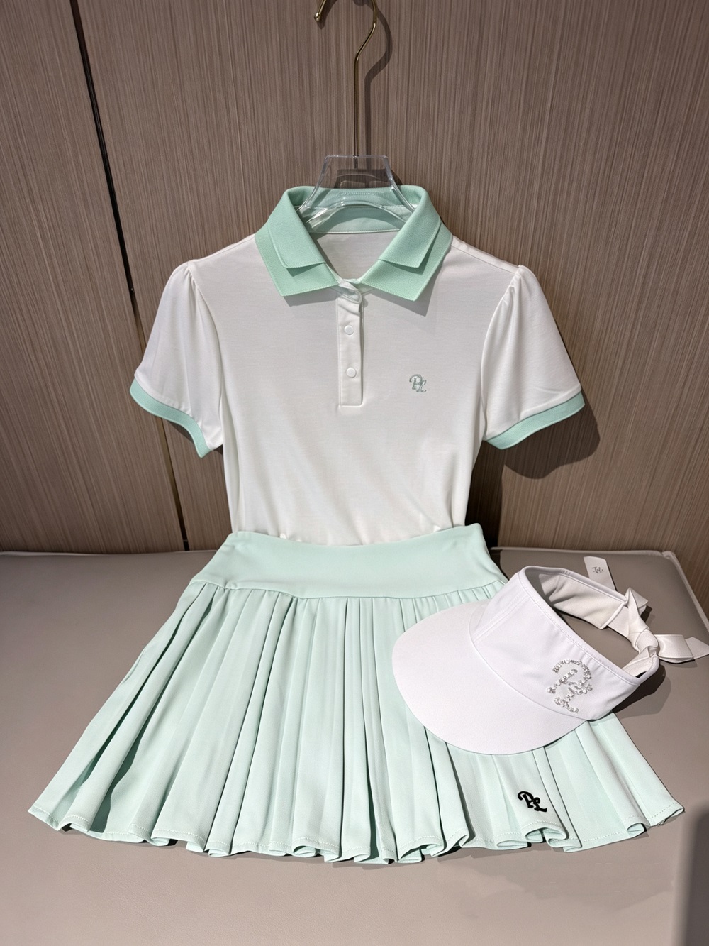 PL ゴルフダブルカラーポロシャツ女性用半袖弾性トップス通気 - Golf Equipment For Women のレビューと価格