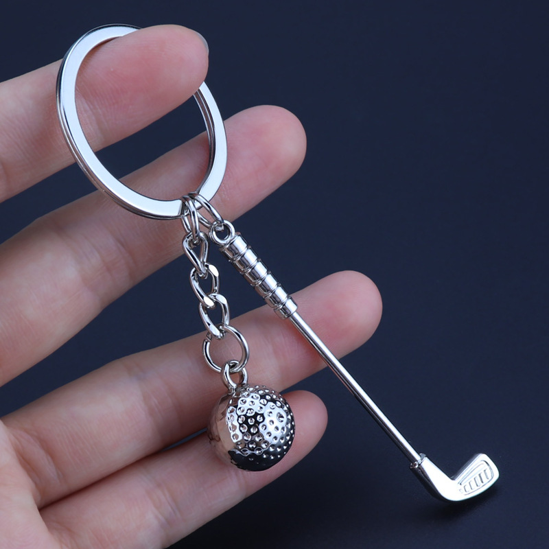 メンズスポーツキーホルダー,クリエイティブなゴルフ用品,合金 - Golf Equipment Gifts のレビューと価格