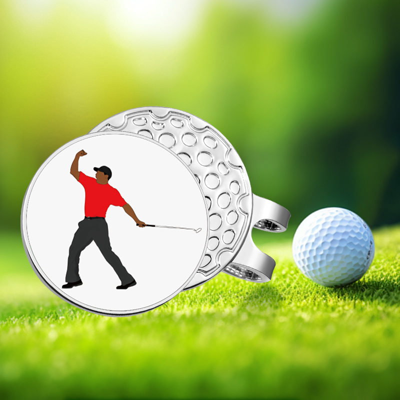 クリエイティブな面白い磁気ゴルフボールマーカー、帽子クリップ - Ball Marker Set のレビューと価格