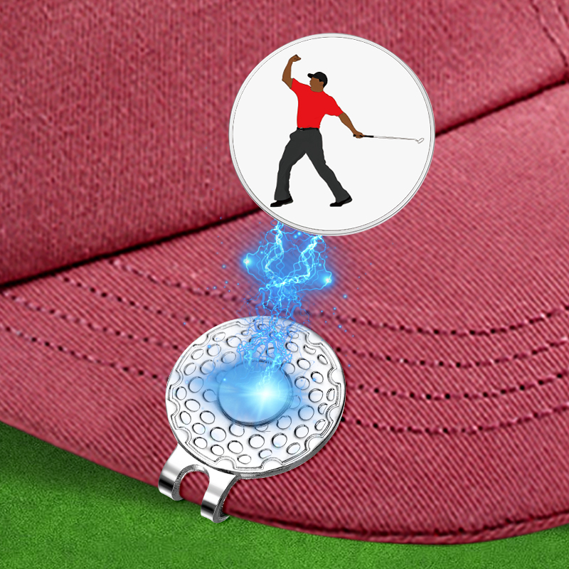 クリエイティブな面白い磁気ゴルフボールマーカー、帽子クリップ - Ball Marker Set のレビューと価格