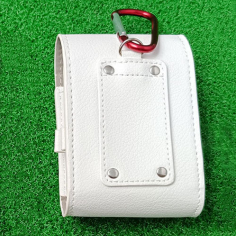 PU レザーゴルフ距離計ケースマグネット開閉バックル付きゴル - Golf Equipment Bag のレビューと価格